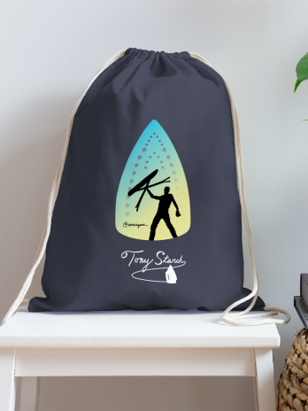 IroningMan Cotton Drawstring Bag
